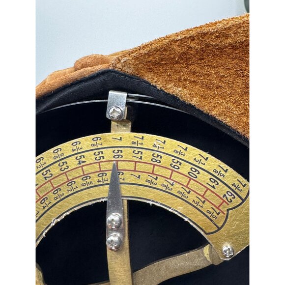 Vintage Camel Suede Newsboy Cap - Picture 9 of 9